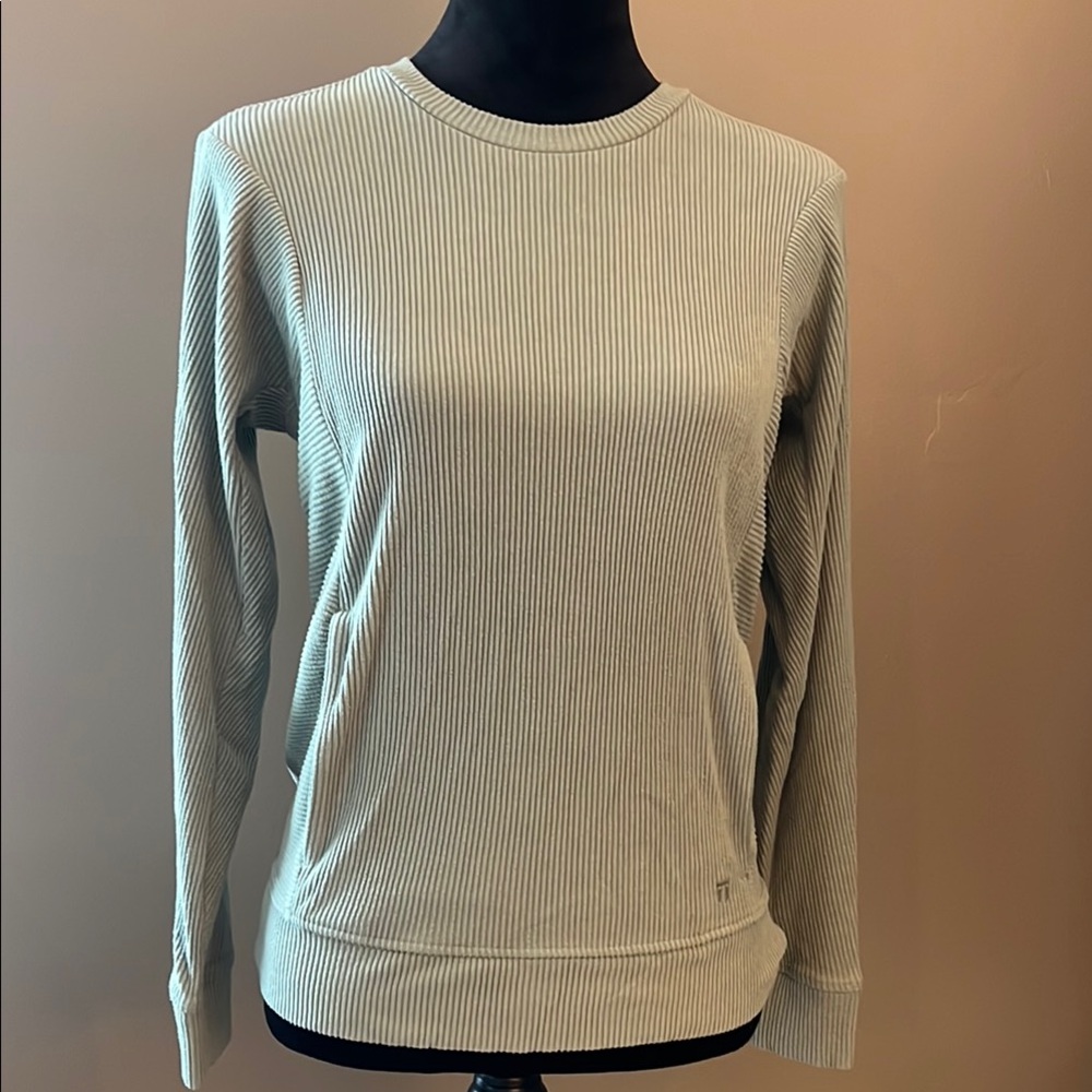 Tommy John Sage Green Lounge Set Crew Neck with pockets Women’s XS jogger style